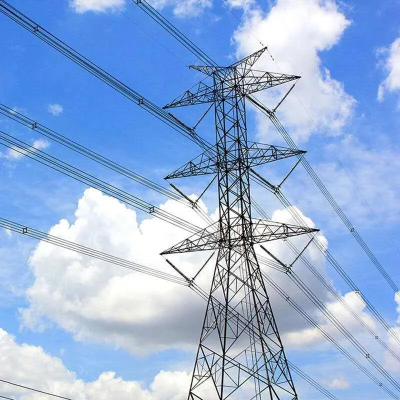 Menara Transmisi Baja Sudut Galvanis 132kV