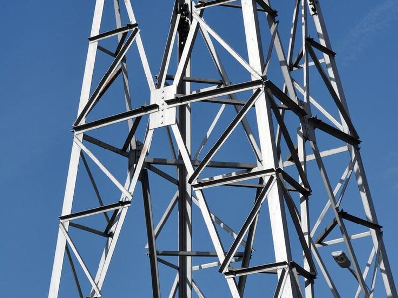 Bahan baja sudut kanggo menara daya