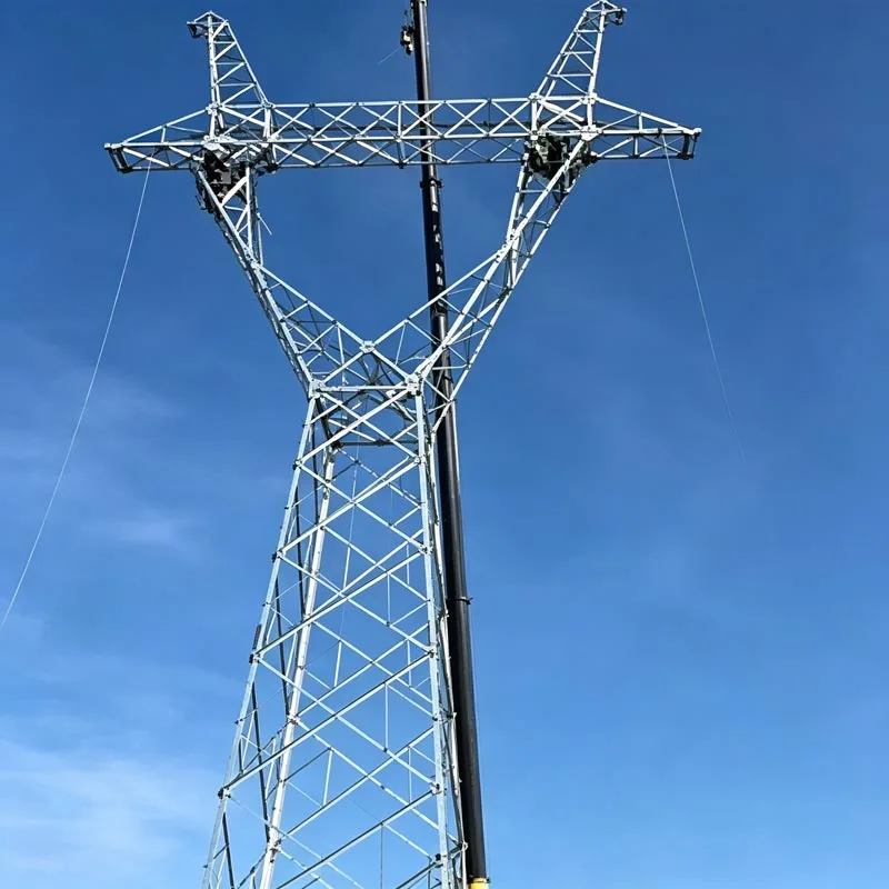 Menara Transmisi Daya Baja Angle Galvanis